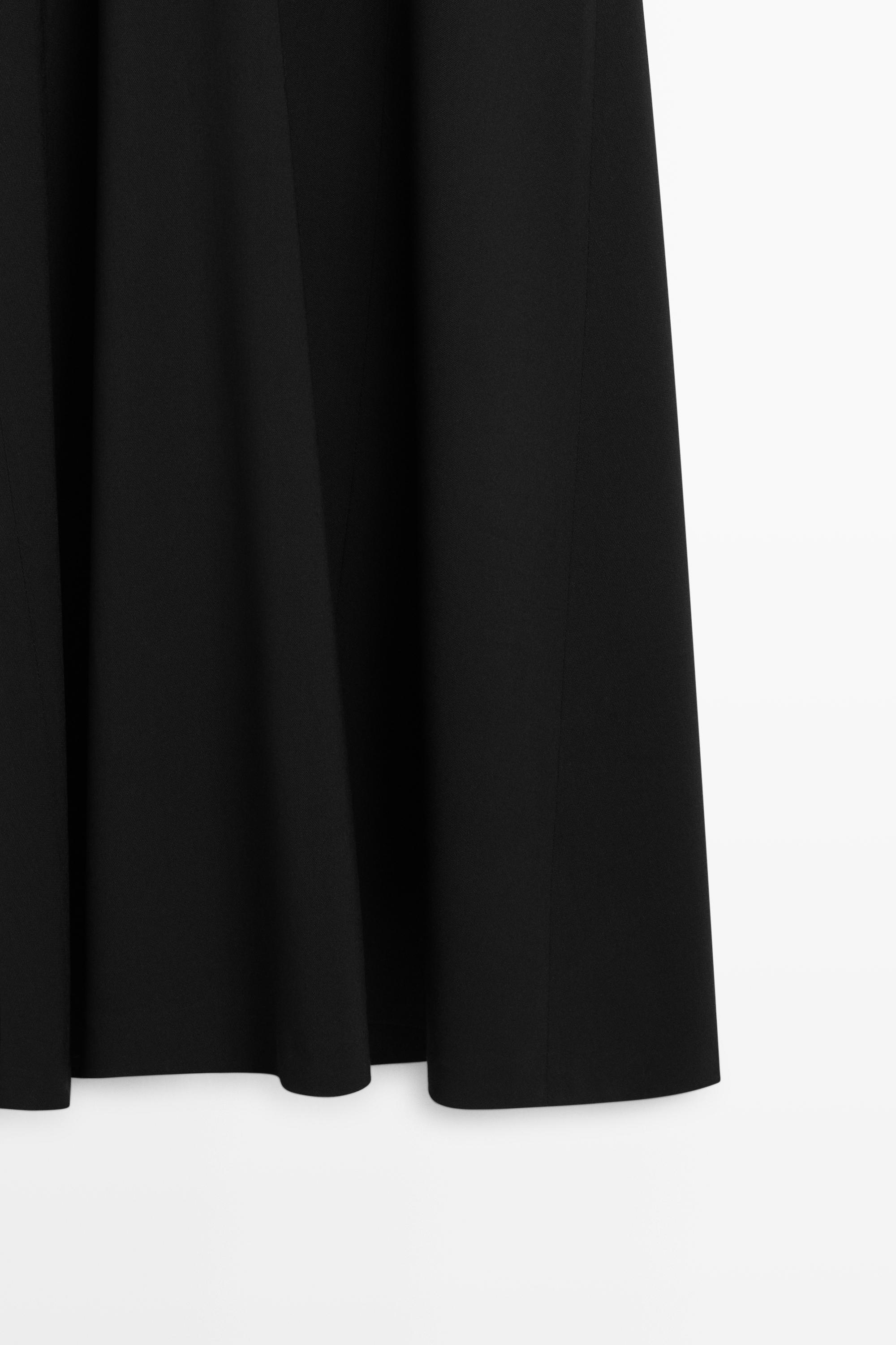 Robe midi manches longues